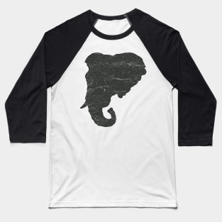 Elephant Head Baseball T-Shirt
